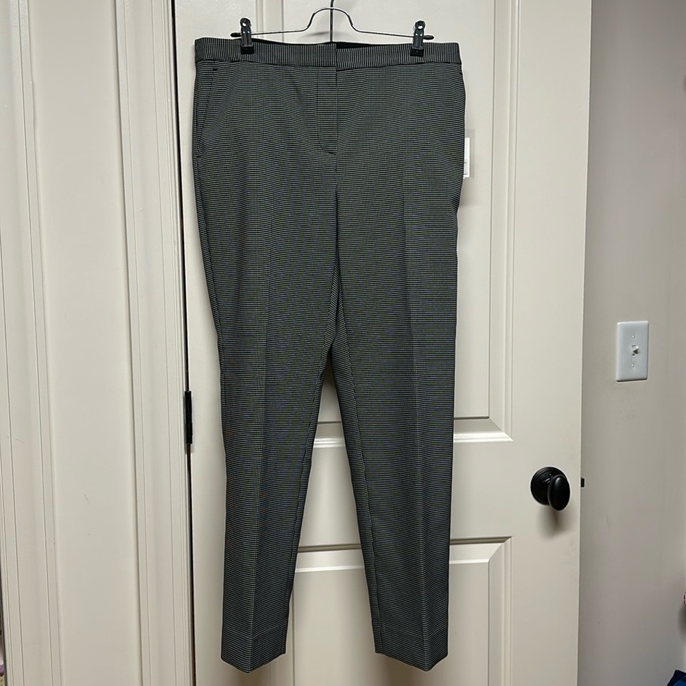 Argent grid tailored trouser